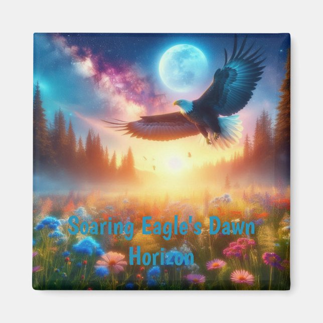 Íman O Horizonte da Alvorada da Águia em Soar (Frente)