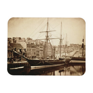 Íman O iate imperial "La Reine Hortense" em Le Havre