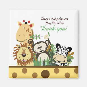 Íman O ímã (AMARELO) do favor do GRUPO do JARDIM