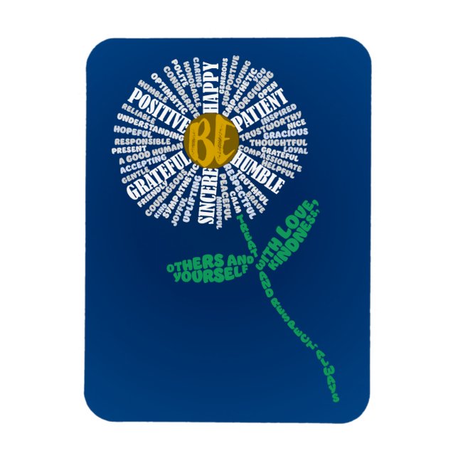 Íman O ímã Be-Attitudes (Vertical)