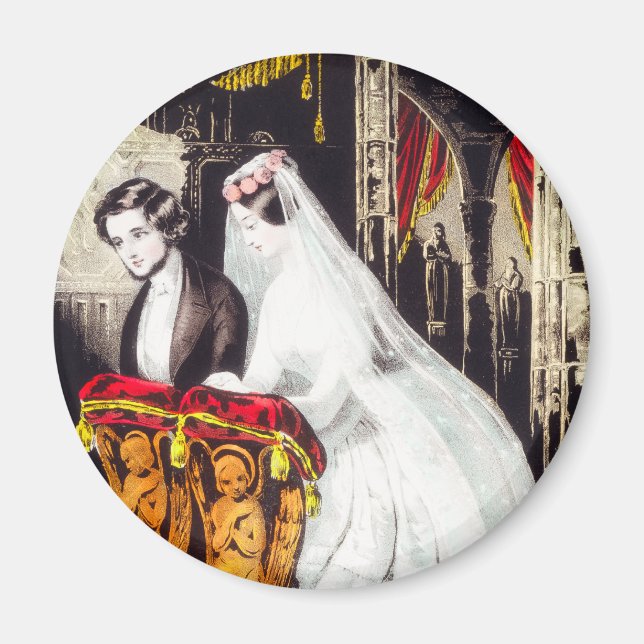 Íman O ímã "Casamento" (Frente)