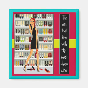 Íman O ímã da diva dos calçados