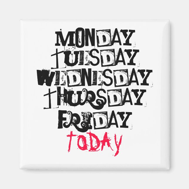 Íman O imã de hoje! (Frente)