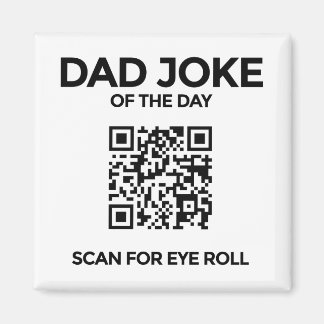 Íman O Ímã de Piada de Pai QR