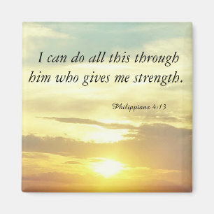 Íman o ímã do 4:13 dos Philippians da bíblia