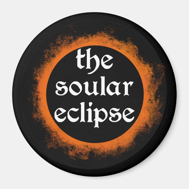 Íman O Ímã do Eclipse Solar (Frente)