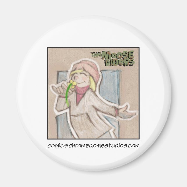 Íman O imã Moose Riders Lola (Frente)