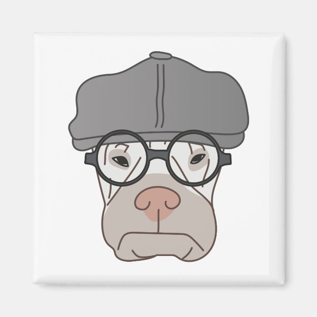 Íman O imã rabugento dos cavalheiros - arte de Irina Ko (Frente)