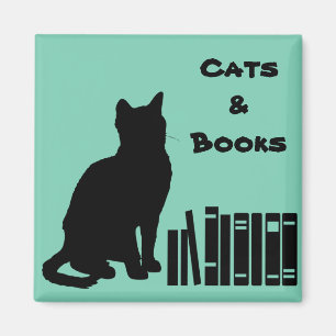 Íman O ímã sábio do gato - gatos & livros