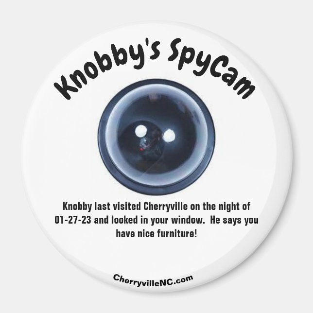 Íman O ímã SpyCam Cherryville de Knobby (Frente)