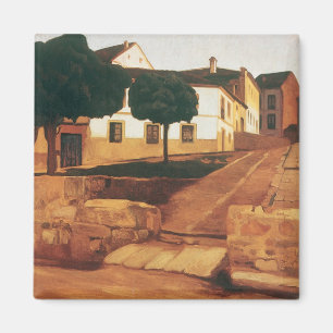 Íman O ímã "Street in Avila" de Rivera
