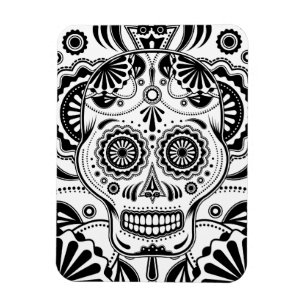 Íman O ímã Sugar Skull Art "Day of Dead"