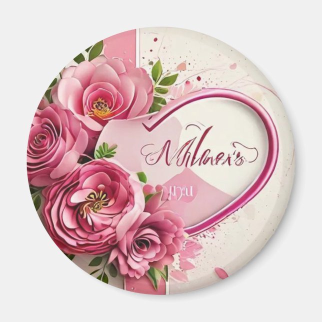 Íman O imagem exibe um chá de panela de noiva vibrante  (Frente)