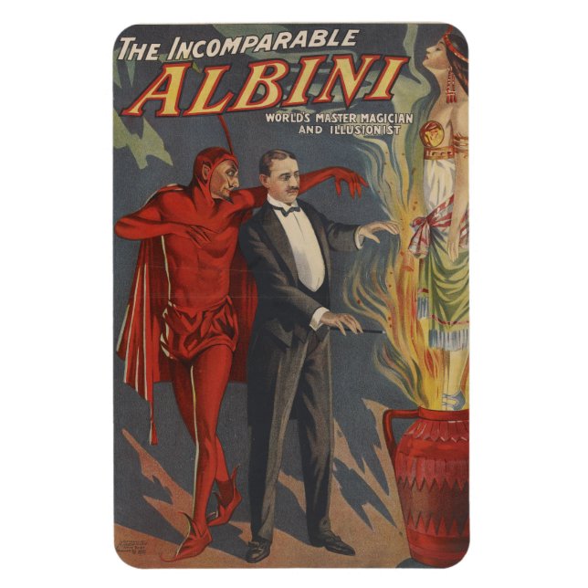 Íman O Incomparável Magno Albini (Vertical)