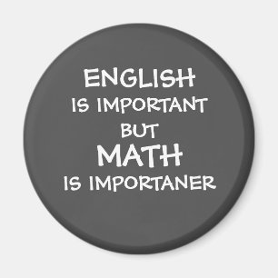 Íman O inglês é importante, mas a matemática é impo