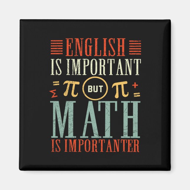 Íman O Inglês É Importante, Mas A Matemática É Muito En (Frente)