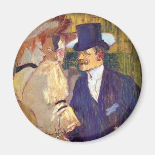 Íman O Inglês por Toulouse Lautrec, Arte Vintage