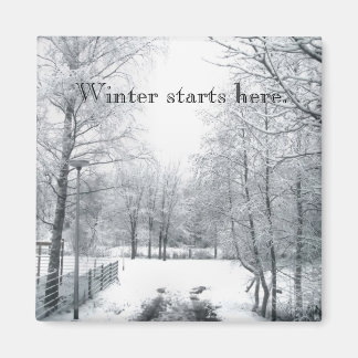 Íman O inverno começa aqui