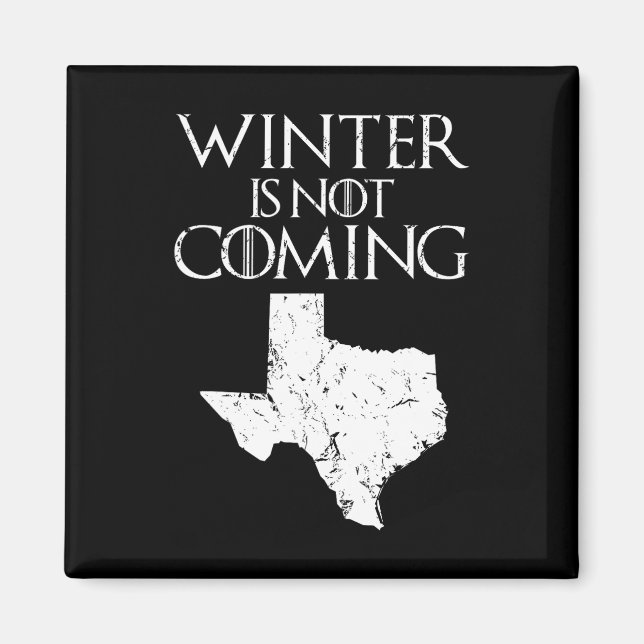 Íman O Inverno Não Vai Chegar Ao Engraçado Natal Tx Gif (Frente)