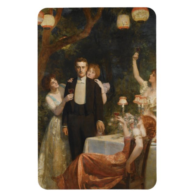 Íman O Jardim de Armida (por John Collier) (Vertical)