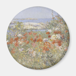 Íman O jardim de Celia Thaxter por Childe Hassam