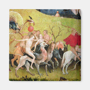 Íman O jardim de prazeres terrestres: Alegoria de