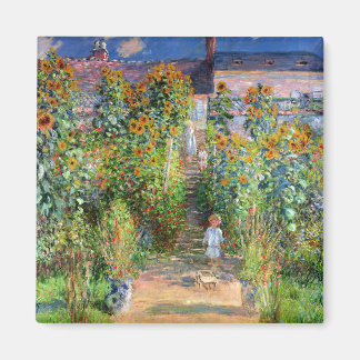 Íman O Jardim do Artista em Vetheuil, Claude Monet