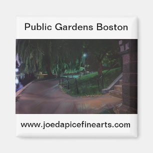 Íman O jardim público de Boston