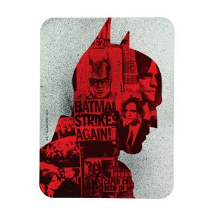 Íman O jornal Batman Silhouette