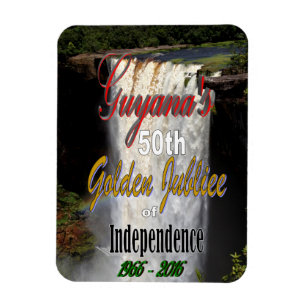 Íman O jubileu dourado de Guyana