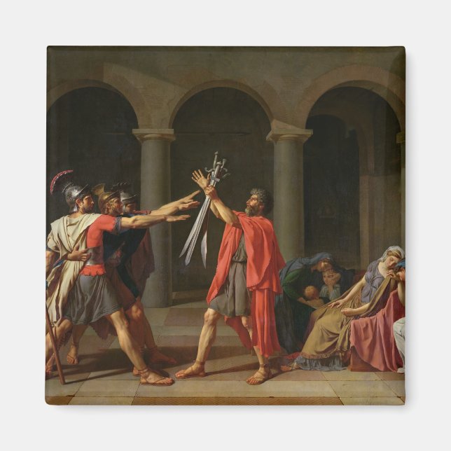 Íman O Juramento de Horatii, 1784 (Frente)