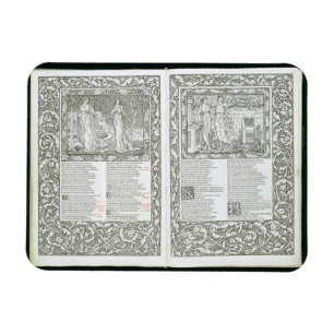 Íman O "Kelmscott Chaucer", publicado 1896 pelo Kel