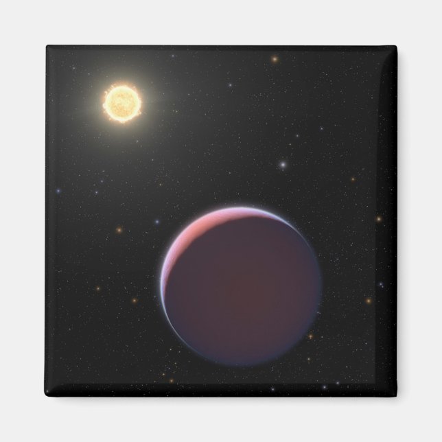 Íman O Kepler Estrela 51 E Três Planetas Gigantes. (Frente)