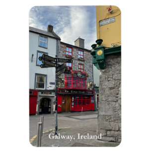 Íman O Kings Head na High Street em Galway, Irlanda