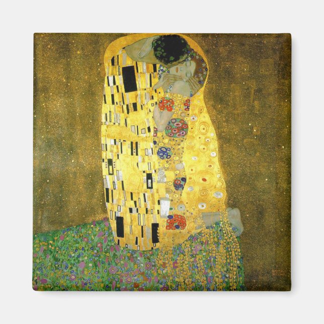 Íman O Kiss ~ Gustav Klimt (Frente)