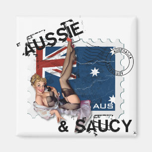 Íman O kitsch Bitsch: Pin-Acima australiano & picante