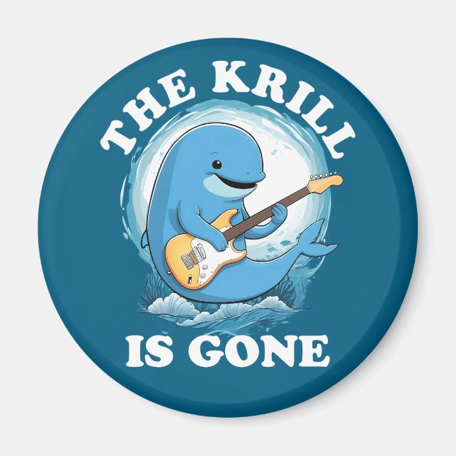 Íman O Krill Se Foi - Baleia Engraçada Tocando Violão (Frente)