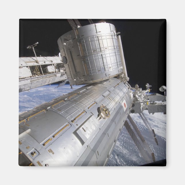 Íman O laboratório do Japonês Experiment Module Kibo (Frente)