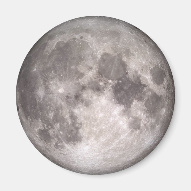 Íman O Lado Próximo da Lua (Paisagem Lunar) (Frente)