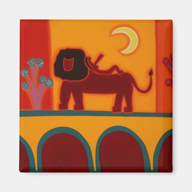 Íman O Leão Da Fulham Broadway 2008 (Frente)