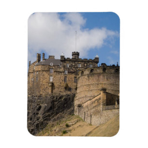 Íman O lindo e famoso castelo de Edimburgo, em
