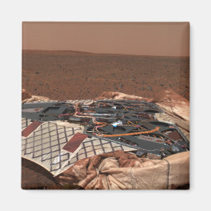 Íman O local de aterrissagem do veículo