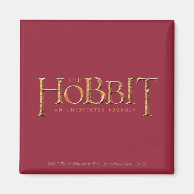 Íman O logotipo de hobbit é texturizado (Frente)