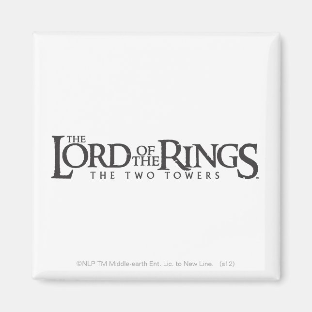 Íman O logotipo horizontal LORD OF RINGS (Frente)
