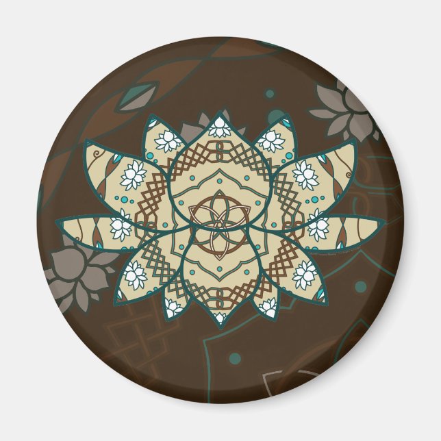 Íman O Lotus Magnet (Frente)