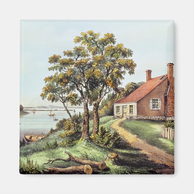 Íman O lugar de Washington em Bridges Creek (Frente)