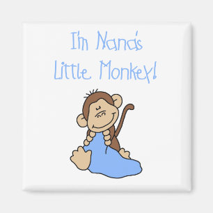 Íman O macaco pequeno de Nana - camiseta e presentes
