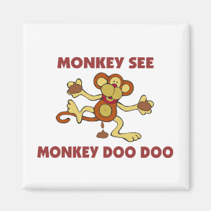 Íman O macaco vê o macaco Doo Doo