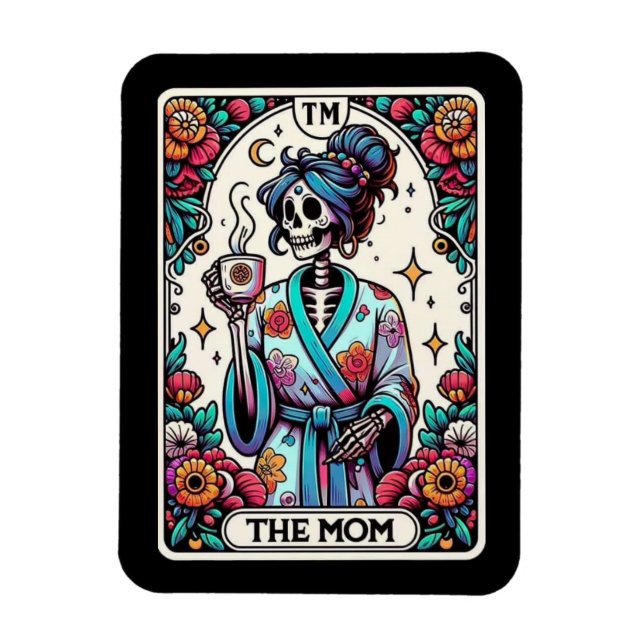 Íman O Magnet Da Mãe Tarot Card (Vertical)
