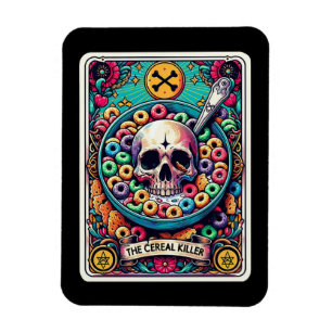 Íman O Magnet da Placa Tarot da Killer Cereal